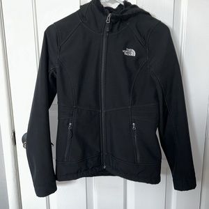The North Face jacket with faux fur lining size xs
